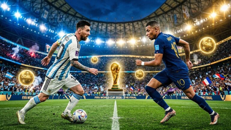 Messi Mbappé Course Record Buts Coupe MondeWriting the football article 2026