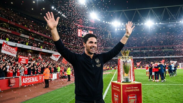 Mikel Arteta Sacré Meilleur Entraîneur de Premier League
