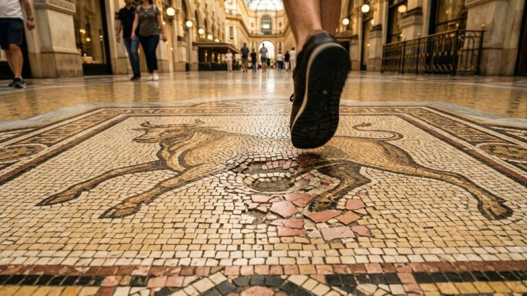 Milan : La Mosaïque duExpanding the article to 3000 words Taureau Usée par une Tradition Insolite