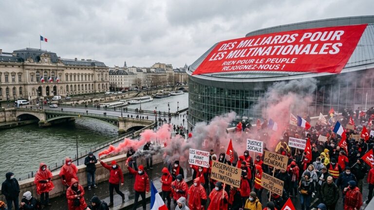 Milliards d&rsquo;Aides aux Multinationales : Une Action Coup de Poing à Paris