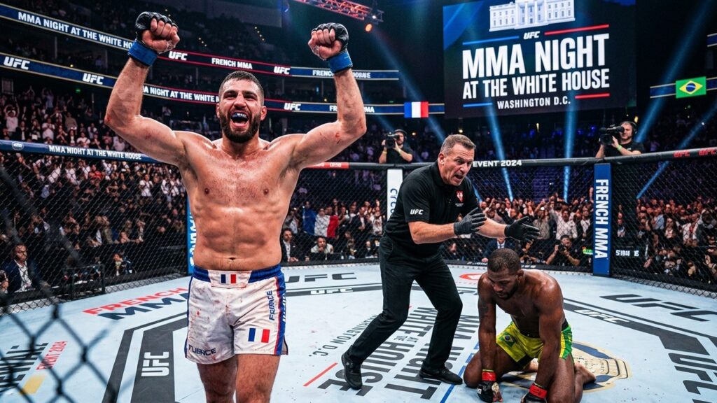 MMA : L’Arbitre Défend Son Arbitrage Après la Victoire de Ciryl Gane