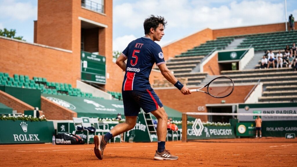 Moïse Kouame : PSG dans le Coeur et Roland-Garros dans les Jambes