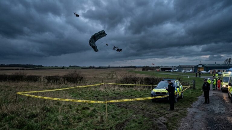 Mort d&rsquo;un Jeune Parachutiste :Expanding the article with safety context Club Fermé pour Risque Immédiat