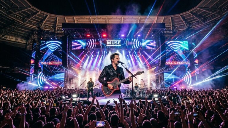 Muse de Retour en France : Concert Événement à Paris La Défense Arena