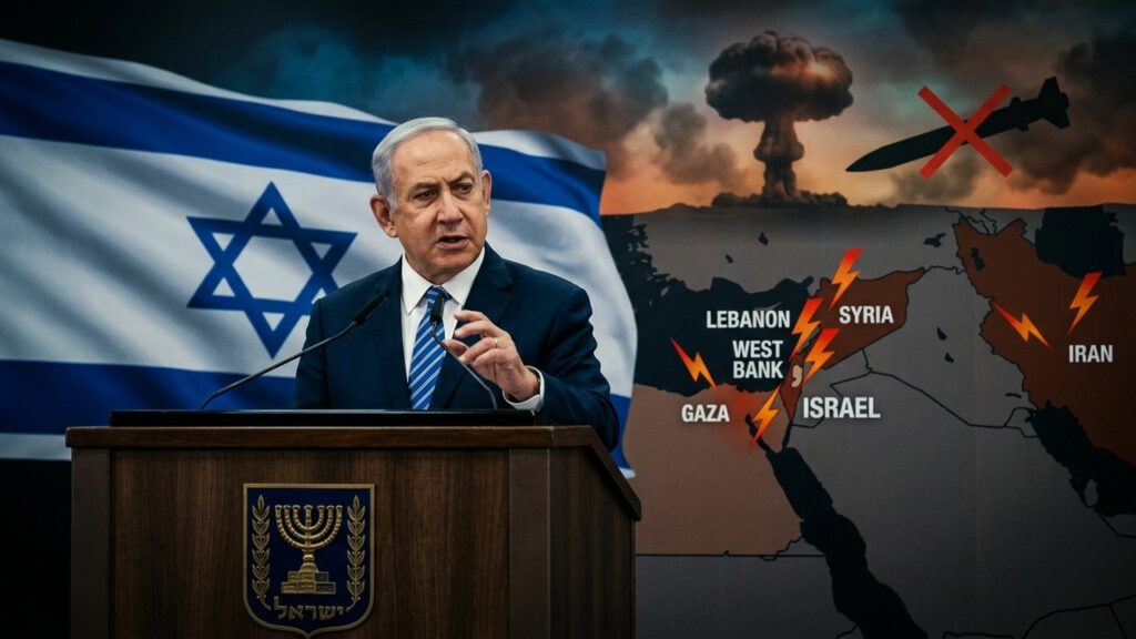 Netanyahou affirme que la guerre contre l&rsquo;Iran a sauvé Israël du nucléaire