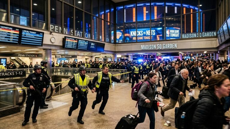 New York : Terreur au Couteau près du Madison Square Garden avant Finale NBA