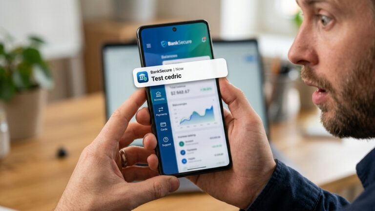 Notification « Test Cedric » Crédit Agricole : Que S&rsquo;est-il Passé ?