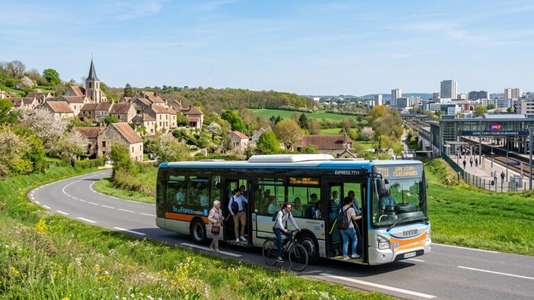 Nouvelle Ligne Express 7711 : Désenclavement des Villages en Seine-et-Marne et Essonne