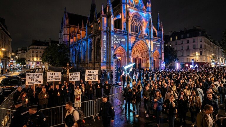 Nuit Blanche à Paris : La Maire du Xe Arrondissement Aggressée Devant une Église