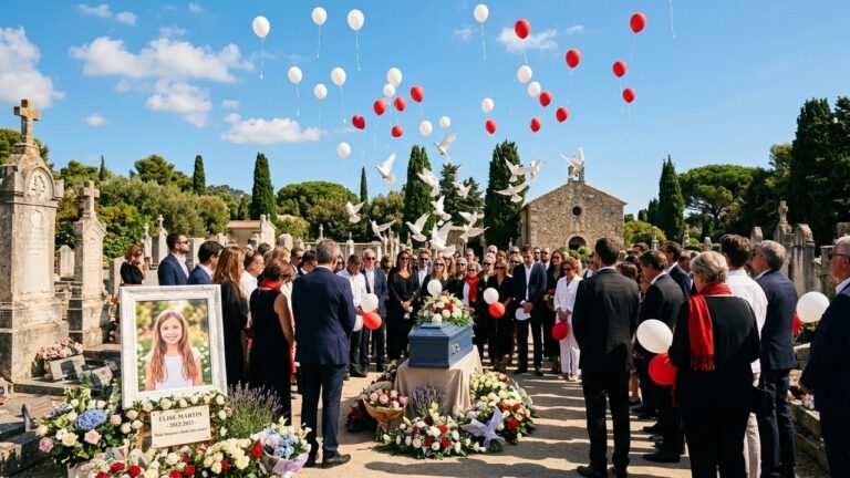 Obsèques Émouvantes de Lyhanna : Hommage Douloureux à la Fillette de 11 Ans