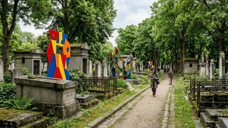 Œuvres d’Art au Cimetière de Pantin : Première Historique en France