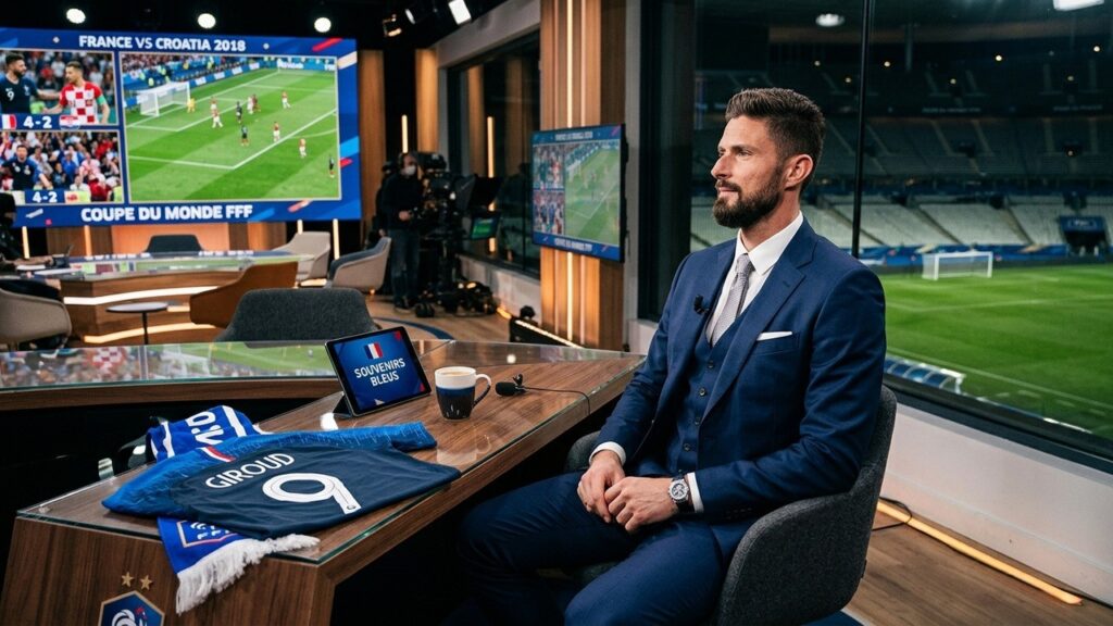 Olivier Giroud Nostalgique en Chroniqueur à la BBC pour le Mondial 2026