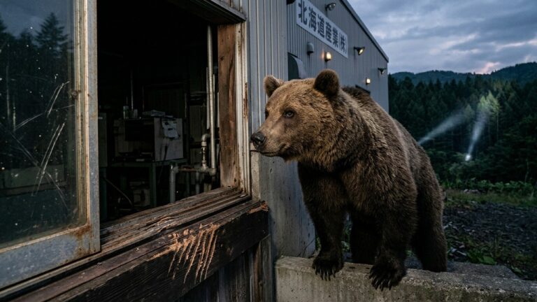 Ours Intelligent en Fuite au Japon Après Avoir Blessé Quatre Personnes