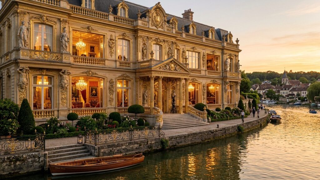 Palais Doré de Créteil : Mobilier Luxueux Vendu aux Enchères