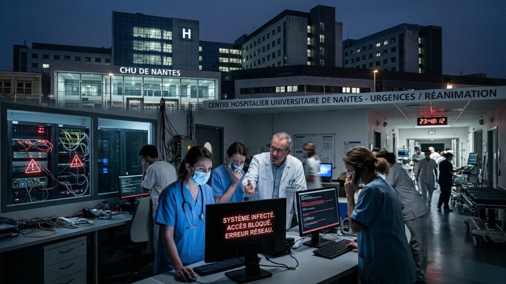 Panne Majeure au CHU de Nantes : L&rsquo;Informatique Met les Soins en Péril