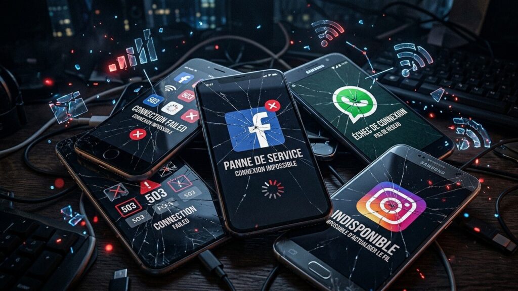 Panne Massive Meta : Facebook, WhatsApp et Instagram Touchés