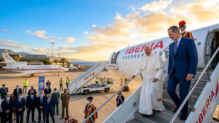 Pape Léon XIV : Incident Technique Retarde son Départ des Canaries