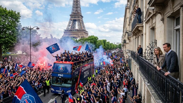 Parade PSG au Champ-de-Mars : Tensions dans le VIIe Arrondissement