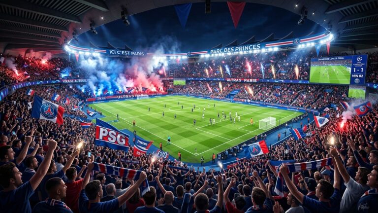 Parc des Princes en Ébullition pour la Finale de Ligue des Champions