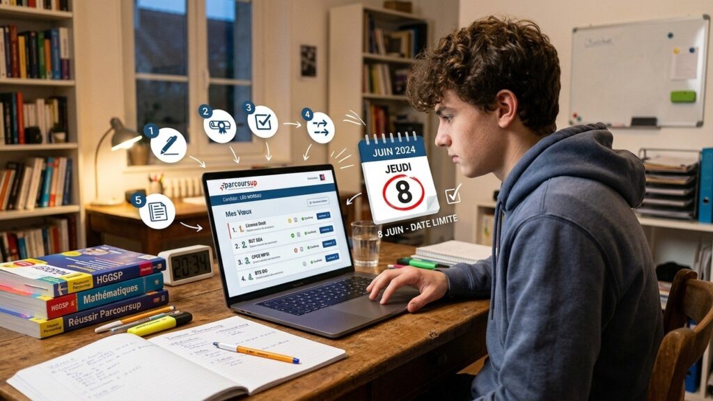 Parcoursup 2026 : Pourquoi Classer Vos Vœux Avant le 8 Juin Est Essentiel