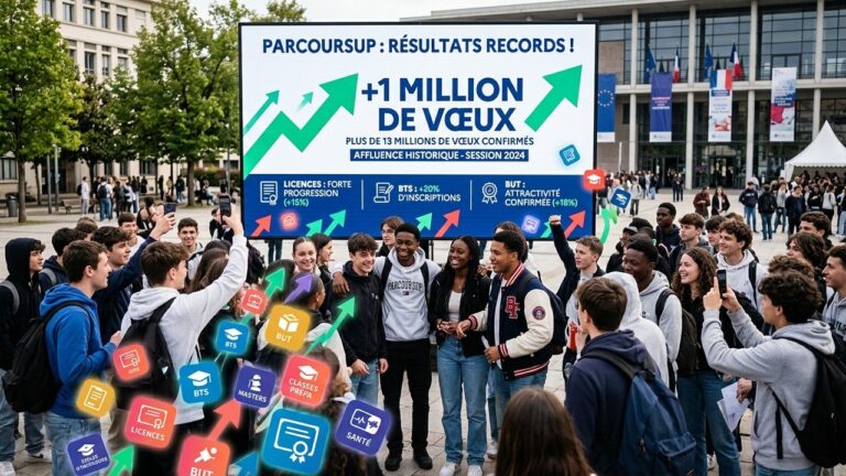 Parcoursup 2026 : Un Million de Vœux Supplémentaires, Un Record Inédit