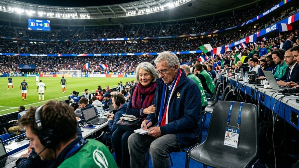 Parents de Christophe Gleizes à France-Sénégal : Soutien Touchant à la Coupe du Monde