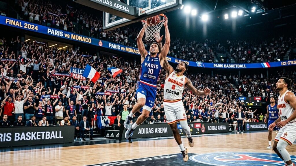 Paris Basketball Monaco : Heure et Chaîne TV pour le Match 2 Finale Betclic Élite