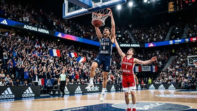 Paris Basketball Strasbourg : Heure et Chaîne pour le Match 3 des Quarts Betclic Elite