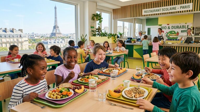 Paris : Cantine Gratuite pour 17 000 Enfants à la Rentrée