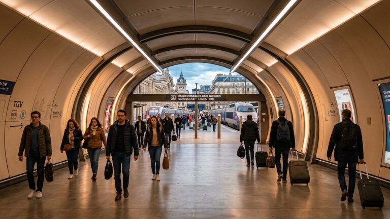 Paris : Le Tunnel Piéton Entre Gare du Nord et Gare de l&rsquo;Est Enfin Creusé