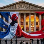 Paris : Marianne Rêve, l&rsquo;Œuvre Ephémère de Seth à l&rsquo;Assemblée Nationale