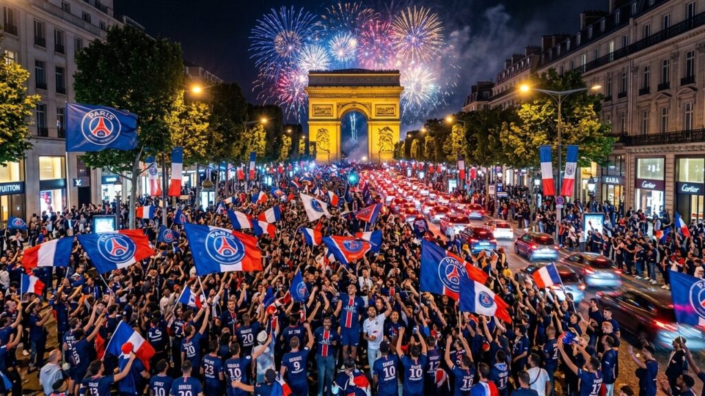 Paris Prêt à S&rsquo;Enflammer pour la Finale PSG Arsenal