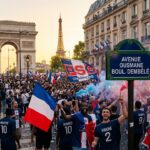 Paris RendWriting the PSG tribute article Hommage à ses Champions : 14 Rues Rebaptisées pour le PSG