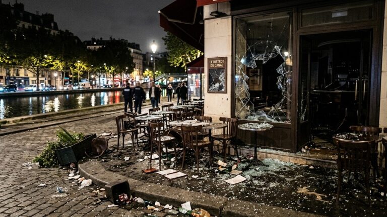 Paris : Restaurant Saccagé par Hooligans, 100 000 Euros en Justice