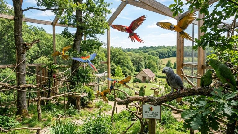 Parrot World Lance un Sanctuaire XXL pour Perroquets Abandonnés en Seine-et-Marne