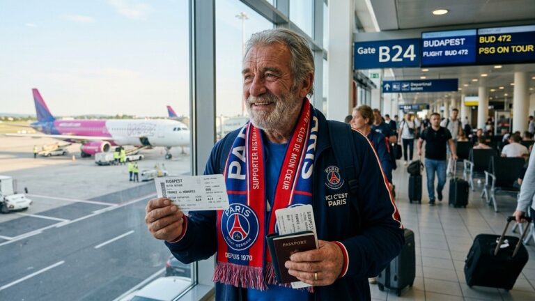 Pascal, Fidèle Supporter du PSG Depuis 1982 : En Route pour Budapest