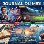 Patrick Bruel Mis en Examen, Coupe du Monde 2026 et Bac : Infos Midi à Retenir