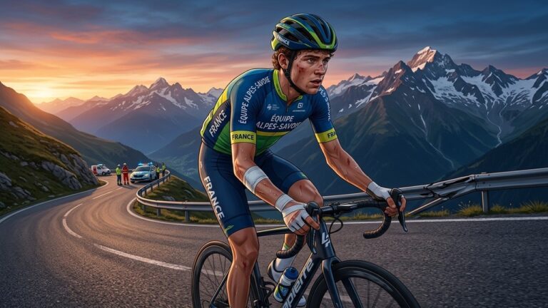 Paul Seixas Au Départ Malgré Sa Chute : Un Champion En Devenir