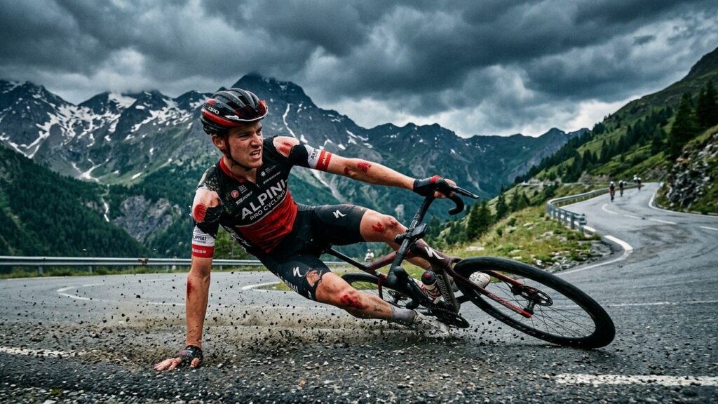 Paul Seixas Chute au Tour Auvergne-Rhône-Alpes : Le Prodige Prêt à Rebondir