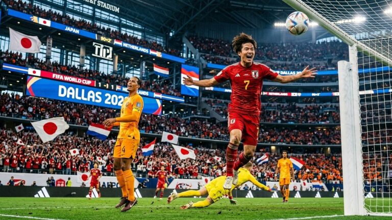 Pays-Bas Japon 2-2 : Un Duel Spectaculaire à la Coupe du Monde 2026