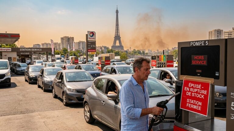 Pénurie de Carburant à Paris : Un Tiers des Stations à Sec