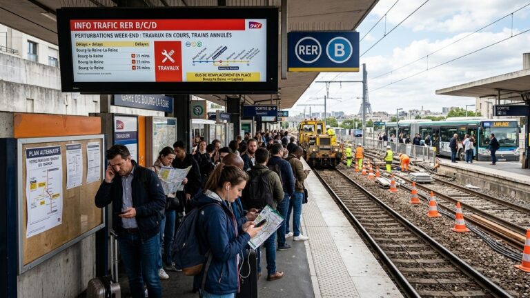 Perturbations Transports IDF Week-end 13-14 Juin : Ce Qui Change