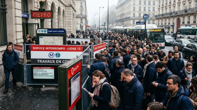 Perturbations Transports IDF : Week-end Difficile sur les Lignes