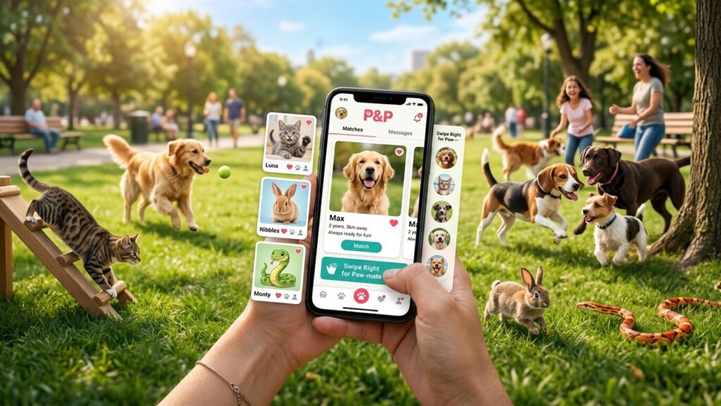 PetMeeter : Le Tinder des Animaux Qui Révolutionne Leur Sociabilisation