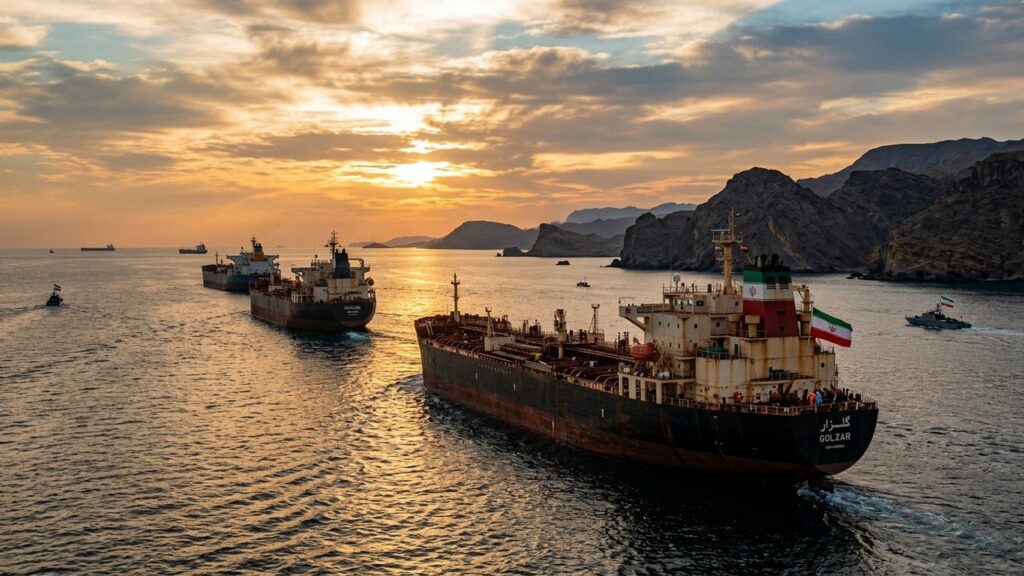 Pétroliers Iraniens Franchissent OrmWriting the article about Iran-US agreementuz Avant Accord Iran-États-Unis