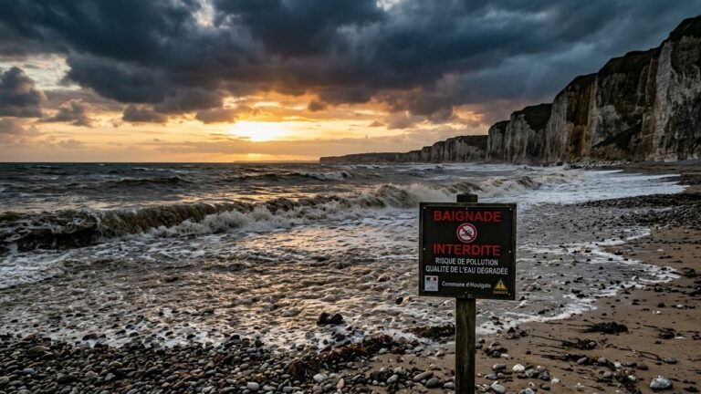 Plages du Calvados : Dix Sites à Éviter pour leur Eau de Baignade