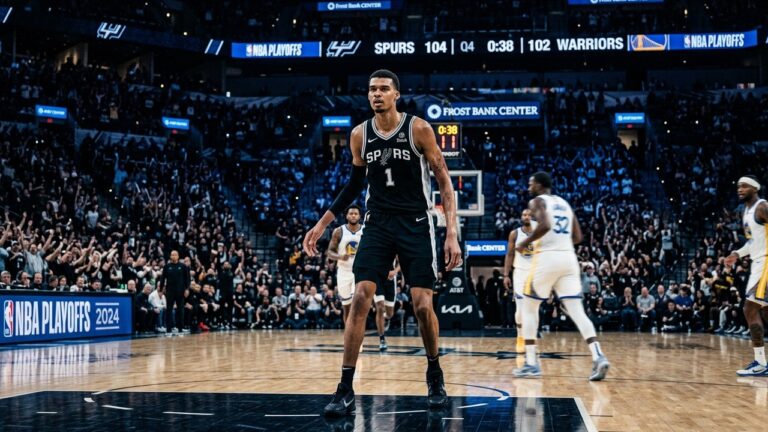 Playoffs NBA : Spurs au Bord du Précipice Après Défaite Face au Thunder
