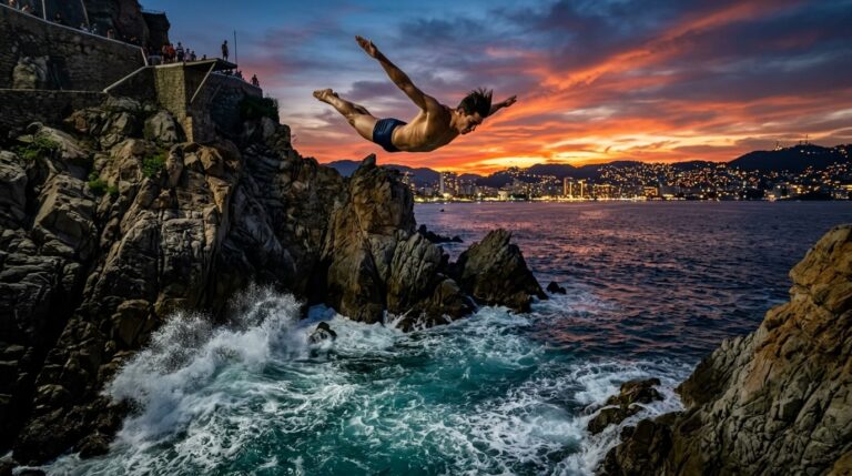 Plongeurs Extrêmes d&rsquo;Acapulco : Sauts Mortels depuis La Quebrada