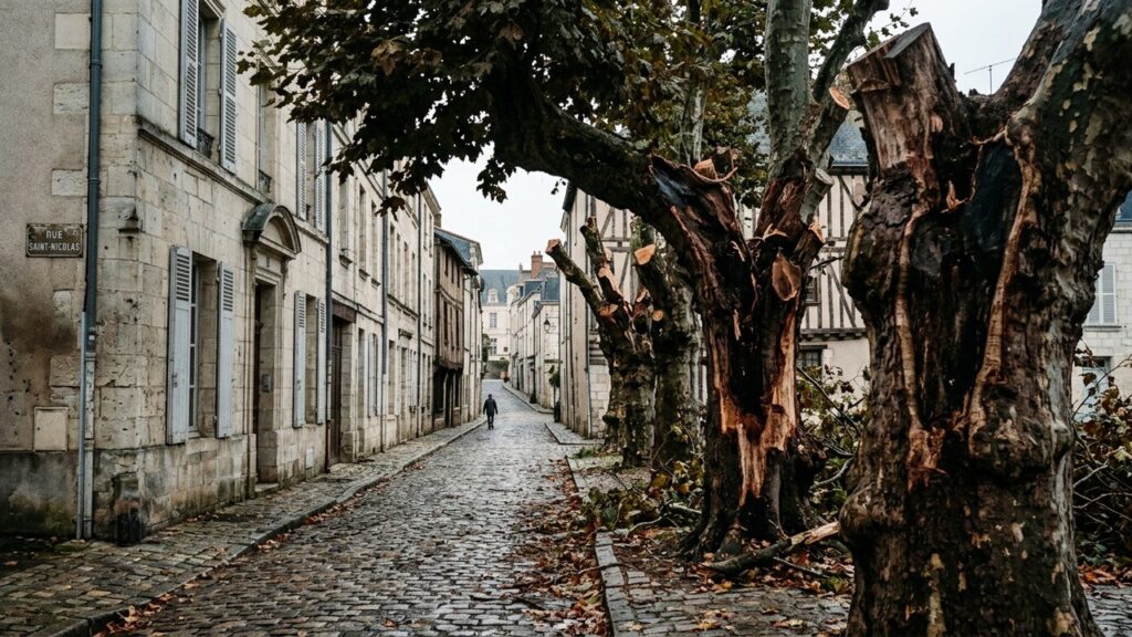 Poitiers : Arbres Mutilés en Série, Plainte Déposée pour Dégradations