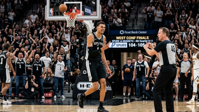 Polémique Arbitrale Explosive : Wembanyama et Spurs Victimes en NBAExpanding the article with detailed analysis ?